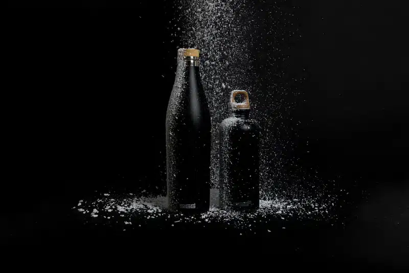 Thermo Trinkflasche Meridian Black 0.7 L – Bild 3