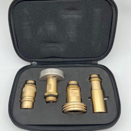 LPG Tankadapter Set 4-teilig mit Sinterfilter & Tasche