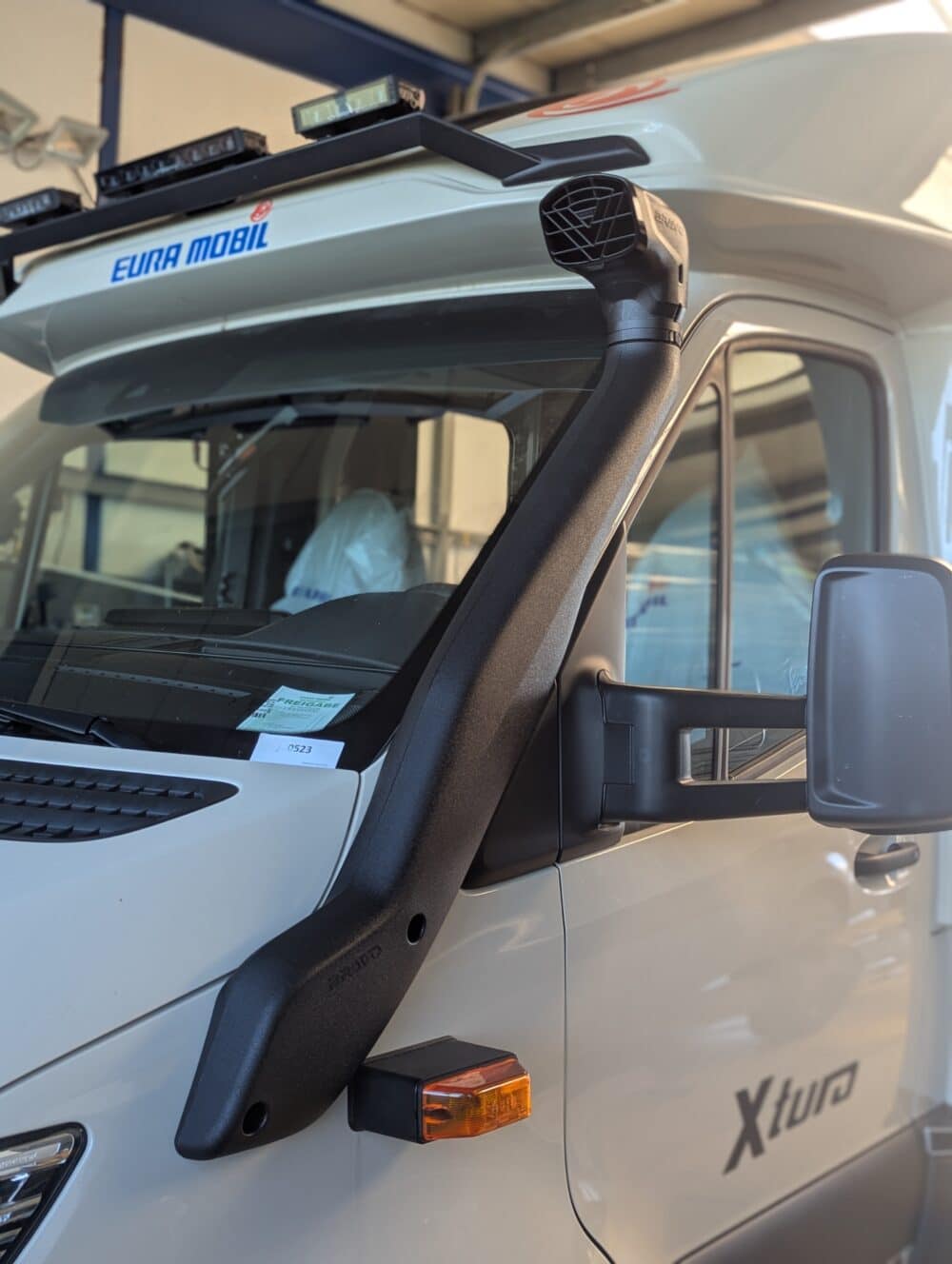 Bravo Snorkel für Mercedes Sprinter W906 & VW Crafter (2006–2018) – Zertifiziertes Offroad-Schnorchel-Kit – Bild 2