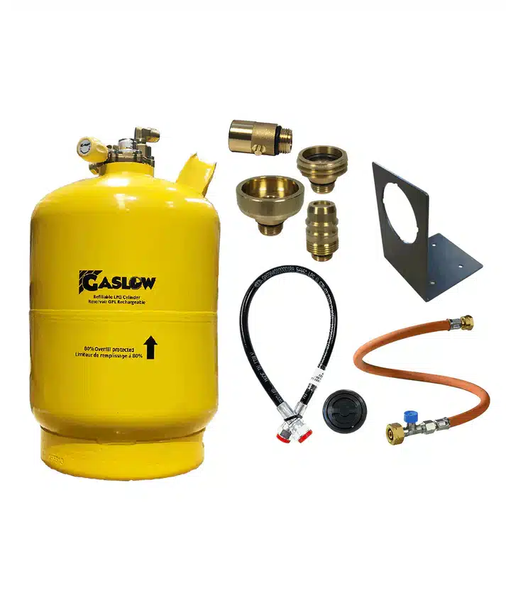 Gaslow 6Kg Set inkl. Halterung – Bild 3