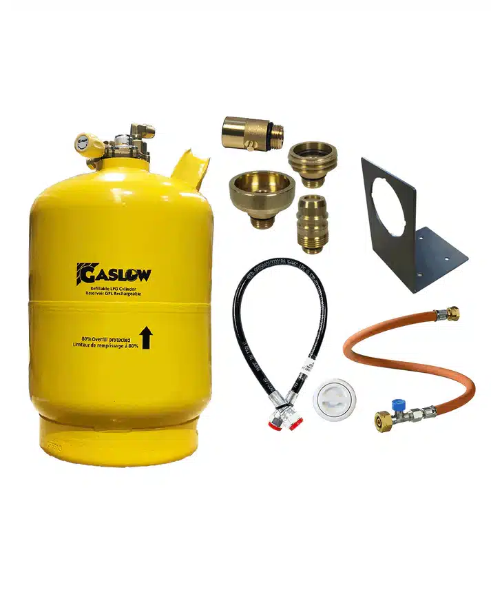 Gaslow 6Kg Set inkl. Halterung – Bild 2
