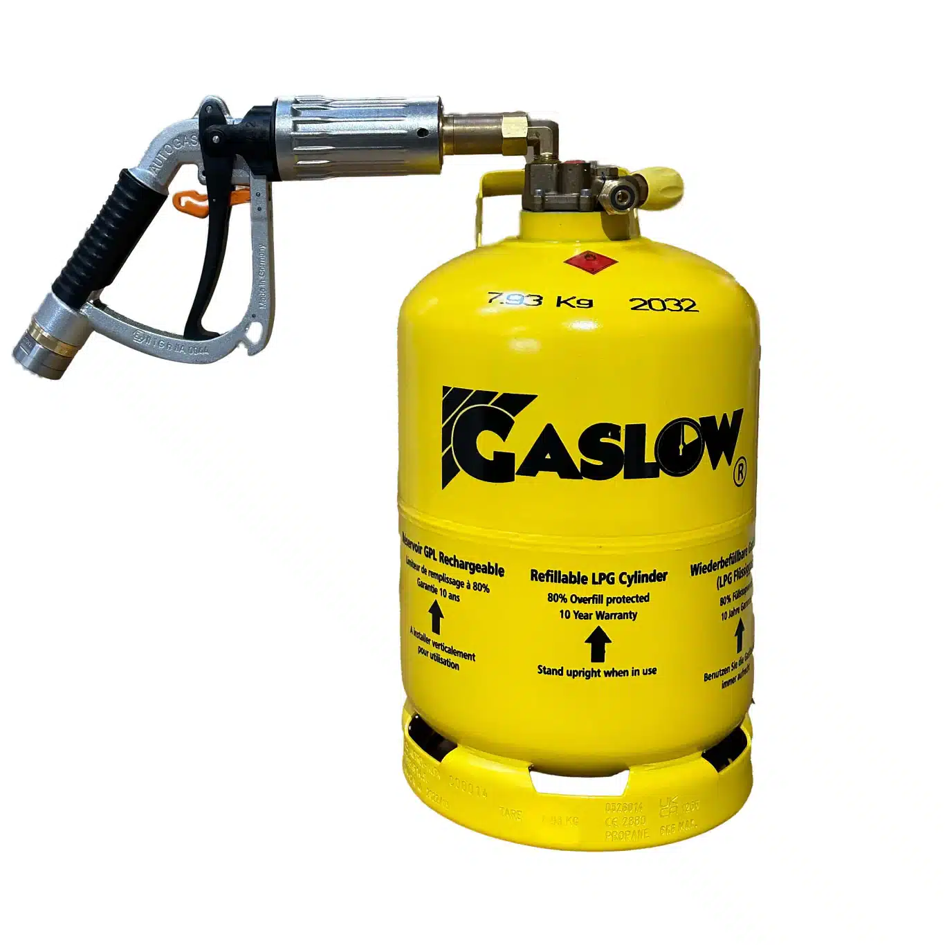 Gaslow 6Kg nachfüllbare LPG-Flasche CE -und TÜV-Zertifiziert – Bild 4